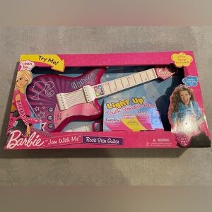 Barbie "Jam with Me" Rock Star Guitar Sealed in Original Box New 2009